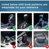 QIOON Mini Gear Shift Hoodie Shark Shift Knob Cover, Universal