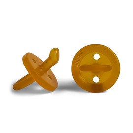 NATURAL RUBBER SOOTHERS Soother - Twin Pack Small Orthodontic (0 - 6 mths)