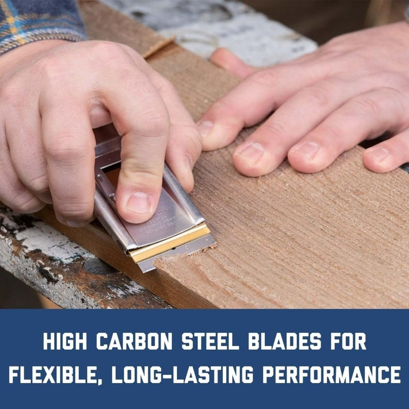 AccuTec Pro Steel Single Backed Edge Razor Utility Blades -