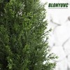 BLONYUVC 35" Artificial Cypress Topiary Cedar Topiaries for Indoors &