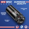 MTO 1/2" Drive 23mm Deep Impact Socket, 6 Pt. Metric