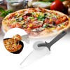 Pizza Spatula Stainless Steel Pizza Peel Multifunctional 2-in1 Pizza Cutter