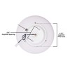 Westinghouse Lighting 7785300 LED Schoolhouse Indoor/Outdoor Ceiling Fan Light Kit,