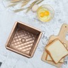 Iegefirm Square Box Mould with Lid Toast Mould Bread Mould