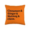 Cinnamon & Ginger & Nutmeg & Clove Fall Pumpkin Spice