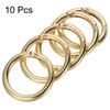 PATIKIL 42x31x5.5mm Spring Gate O Rings, 10 Pack Round Snap