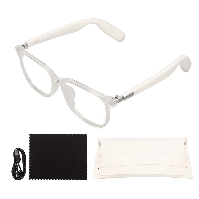 Smart Glasses Open Ear Speaker IP65 Waterproof Blue Light Blocking