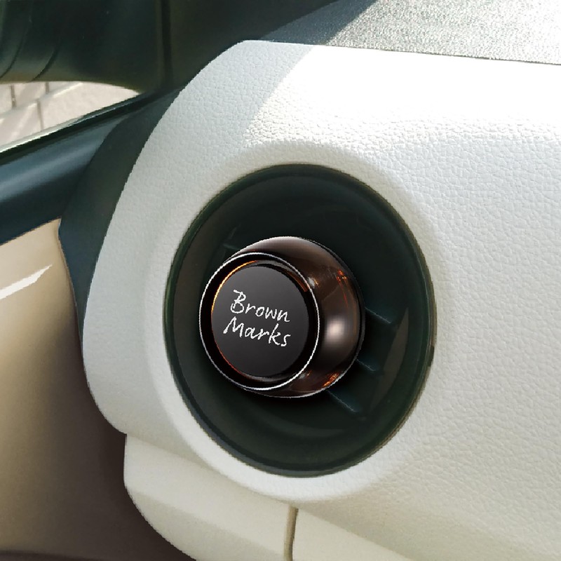 CARALL (カーオール) Haru Kado Car Air Freshener Brown Marks Clip