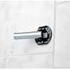 Moen Brushed Nickel 5-Foot Curved Fixed Mount Shower Curtain Rod