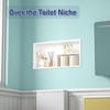 Bernkot Stainless Steel Shower Niche 12"×24" White with Shelf No