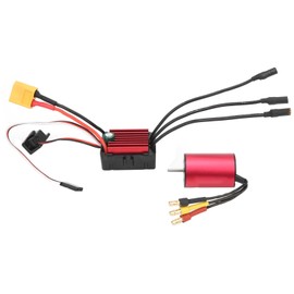 SURPASSHOBBY 2435 Sensorless Brushless Motor 4800KV with 35A ESC for 1/14 1/16 RC Car