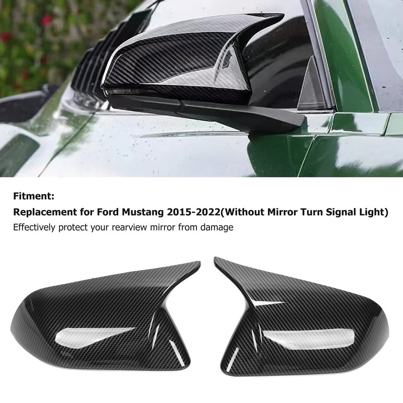 Cubierta de espejo retrovisor, 2 piezas Tapa de cubierta de