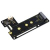 KEYESTUDIO PCIE-M.2 NVME SSD Shield PIP PCIe HAT FFC Interface