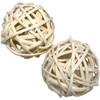 5030 Pk2 Large Natural Bamboo Chew Ball - Breakable Bird