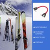 LIOOBO Ski Tip Connector, Professional Prime Latex, Durable Ski Training