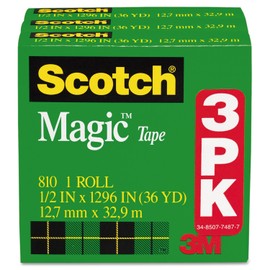 Scotch 3 M MMM810H3 Magic Tape Refill