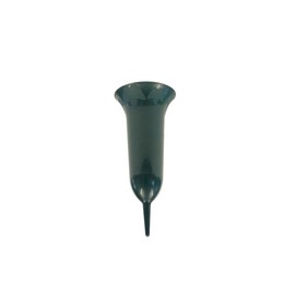 greemotion Grave Vase Spike - Cemetery Flower Holder 31 cm in Green - Grave Vase Insert - Memorial Vase -Grave Vase Cemetery Vases Spike - Grave Vase Outdoor - Grave Flower Vase - Vase