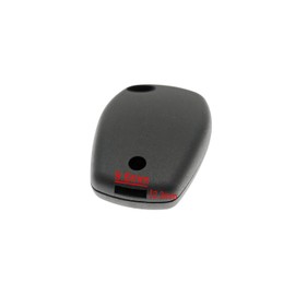 JZK Replacement Car Key Shell Case Compatible with Dacia Logan Duster Renault Master Vauxhall Vivaro Movano Nissan Interstar 2 Buttons No Blade