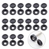 INCREWAY Screw Cover Caps, 100 Pcs Plastic Caps with Fold