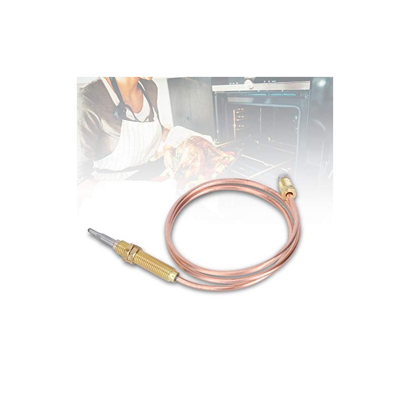 TOPINCN Thermocouple M8 Thread Heating Gas Burner Replacement Thermocouple Probe