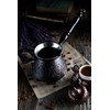 DEMMEX Thickest Copper Turkish Greek Arabic Coffee Pot, Stovetop Coffee
