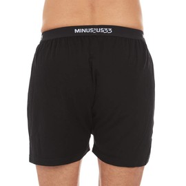 Minus33 Merino Wool 1114 Woolverino Zion Men's Micro Weight Boxer Black Large