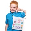 Baker Ross White Canvas Hanging Banner (Pack of 2) -