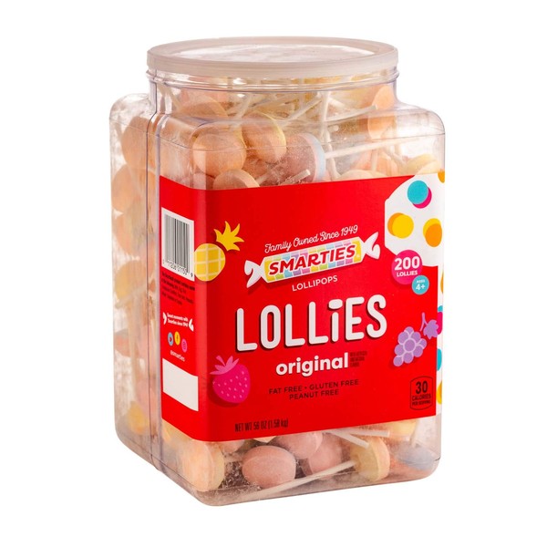 Smarties Double Lollies, 56 Ounce, 200 Count
