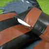 KUIRMODA Lambskin Leather Pillow Cover - Decorative Sofa Cushion Case
