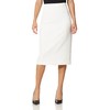 Kasper Women's Classic Skirt-Below Knee Length, Vanilla Ice, 4