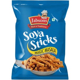 Jabsons - Soya Sticks (3 PACK), 180g x 3 (Magic Masala)