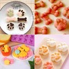 Silicone Molds Puppy Dog Paw and Bone Molds (6 PCS)
