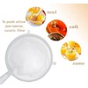 BRICOMIRAS Fabric Strainer (16cm), Material: Fabric, Strainer for Filtering Oil,