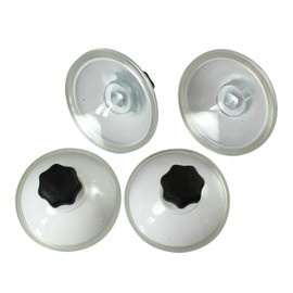 Hikari Punching Board Suction Cup Black PBQB-61 4pcs