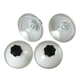 Hikari Punching Board Suction Cup Black PBQB-61 4pcs