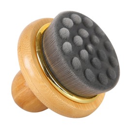 OHPHCALL bath brush back exfoliator shower brush with bristles body wash pouf sugar scrub loofah body brush scalp massager brush shower back brush Wood frosted man