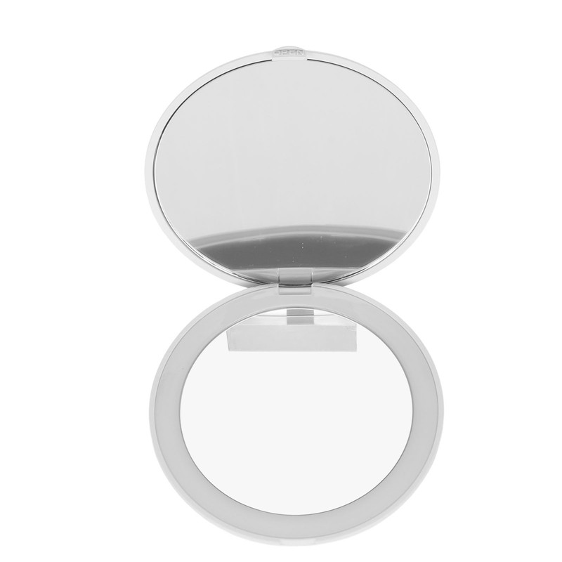 3.5 Inch LED Mirror 1X 10X Magnification Double Sided Makeup