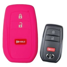 Toyota Key Fob Keyless Entry Rubber Remote Cover For Toyota 2025 2024 Corolla Tacoma