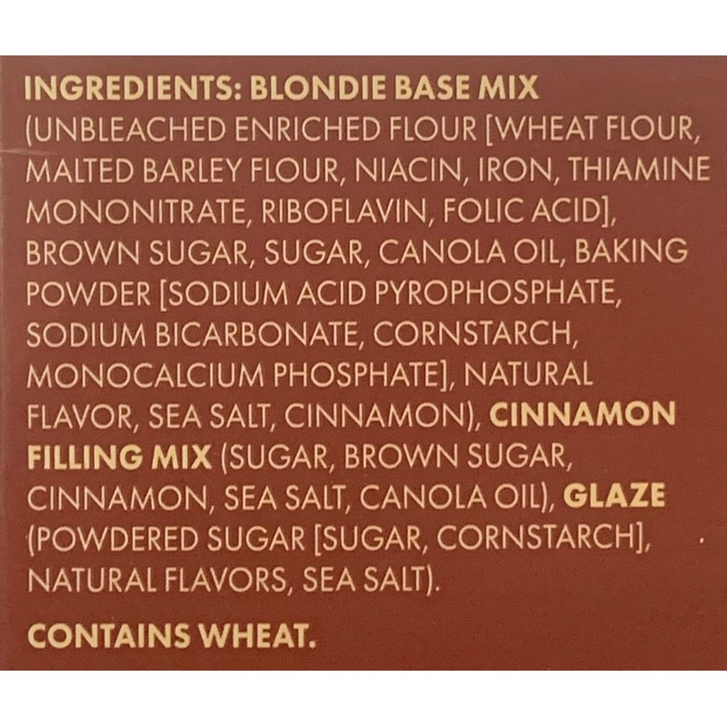 Trader Joe’s Cinnamon Roll Blondie Bar Baking Mix, 21 ounces