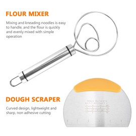 Banneton Bread Proofing Basket For Bread Baking Supplies,9 Inch Round & 10 Inch Oval Sourdough Proofing Basket, Sourdough Starter Kit Include Bread Lame Dough Scraper Oiling Brush (Yellow)