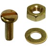 AERZETIX: Kit - 90 Pcs M3 Brass Hex Head Screws