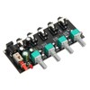 4 Way Stereo Mixer Board 4 In 1 Out Adjustable