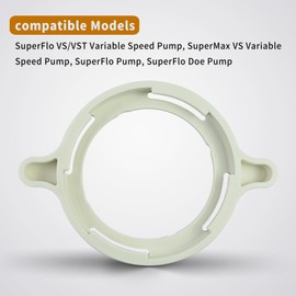 350090 Pool Pump Clamp，Pump Cove and Cam and Ramp Clamp Replacement for compatible with Pentair SuperFlo VS/VST Variable Speed Pump, SuperMax VS ariableSpeed Pump,SuperFlo Pump
