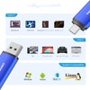 Vansuny 5 Pack 32GB USB Flash Drive Type C Memory