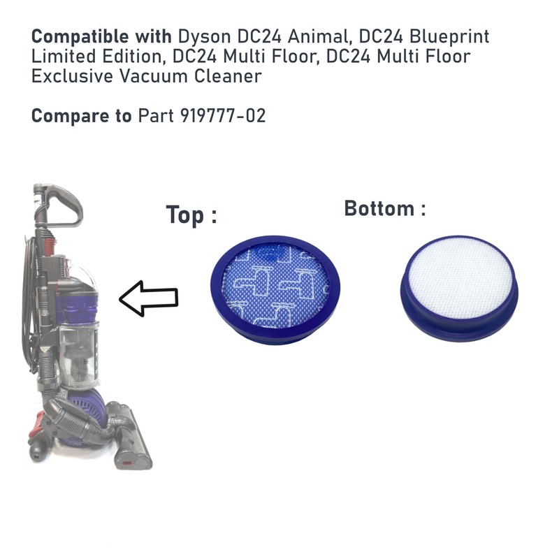 MaximalPower Replacement Pre Filter for Dyson DC24 Animal, DC24 Blueprint