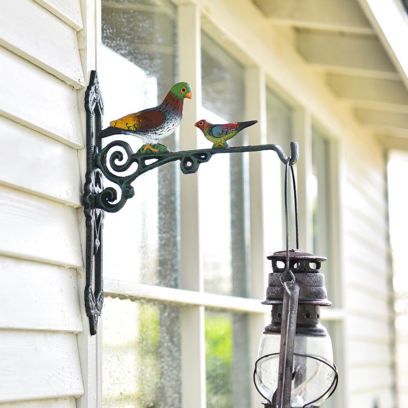 Sungmor Cast Iron Hanging Plant Bracket, 2 Pack Heavy Duty