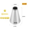 Piping Tips, Confectionery, 3 Pieces, Flower Shape, Round Pastry Bag,