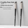ENZO KEN, Angled Concealer Brush Under the Eye, Small Nose