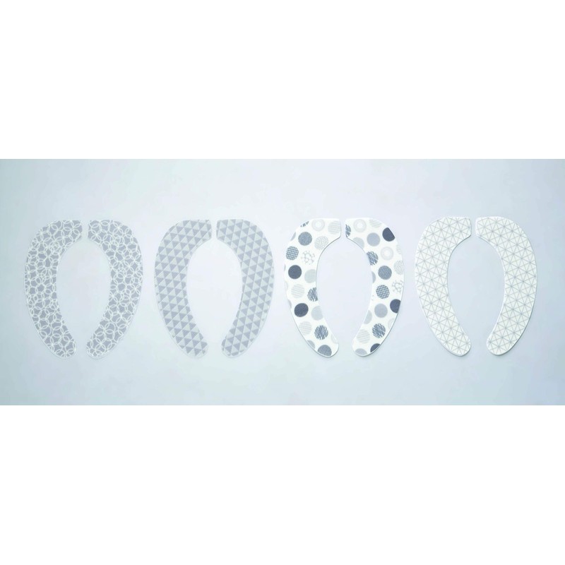 Kokubo Kogyosho Petapon Toilet Seat Monotone (4 Patterns x 1