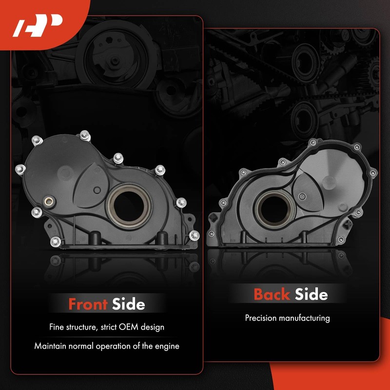 A-Premium Engine Timing Cover Compatible with Mini Cooper 2014-2019, Cooper